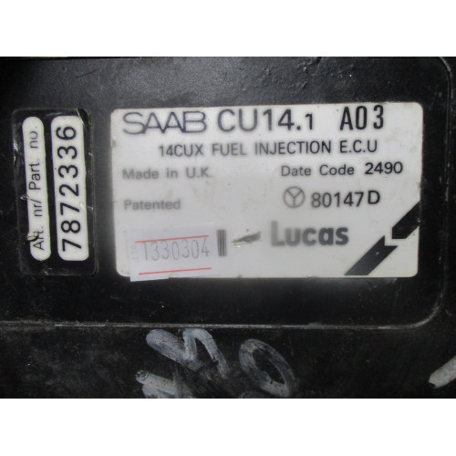 Saab 900i 2.0 Motor Beyni 80147D 7872336 