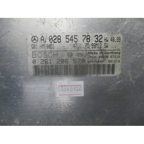 Mercedes W202 C200 Motor Beyni 0261206570 A0285457832