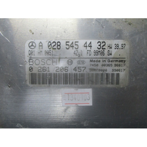Mercedes W208 CLK200 Motor Beyni 0261206457 A0285454432
