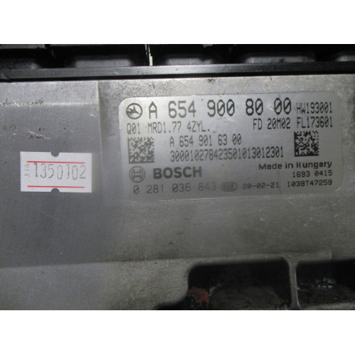 Mercedes Motor Beyni 0281036843 A6549008000