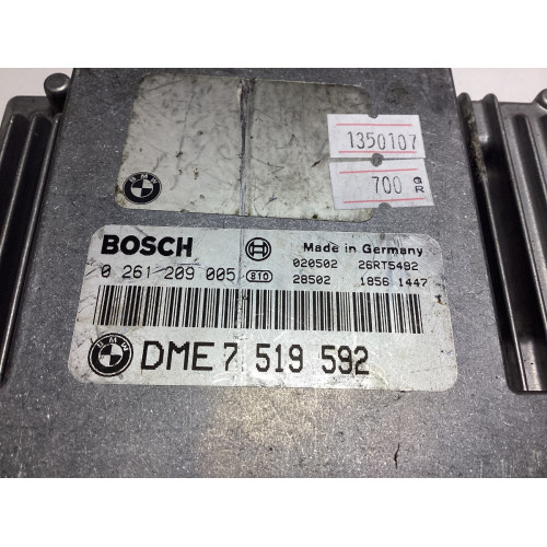 BMW E46 3.18 Motor Beyni 0261209005 DME7519592