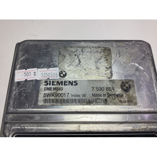 Bmw E46 E39 Motor Beyni 5WK90017 7530854 MS43