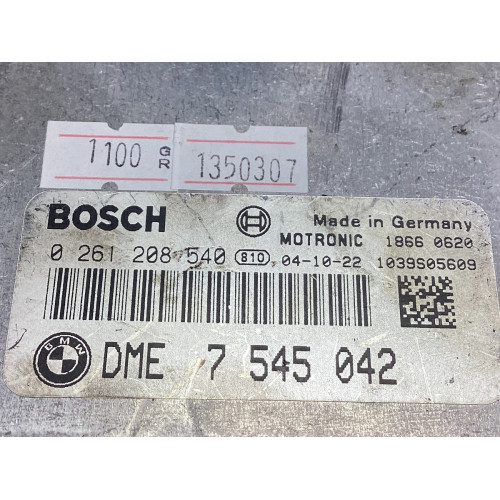 Bmw E90 X3 2.0 Motor Beyni 0261208540 7545042