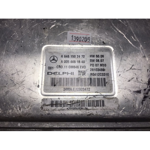 Mercedes W204 C Class Motor Beyni A6461502472 A0054461640