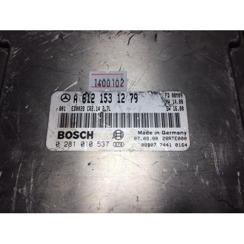 Mercedes W211 E270 2.7 CDI Motor Beyni 0281010537 A6121531279