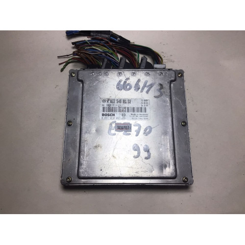 Mercedes E270 CDI Motor Beyni CR2.14 0281010043 A0225458132