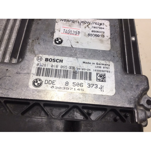 Bmw E83 X3 2.0 Motor Beyni 0281016065 DDE8506373