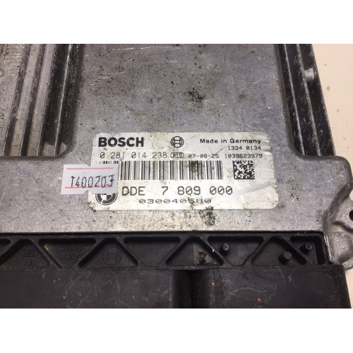 BMW E60 E90 E87 Motor Beyni 0281014238 DDE7809000 030047331