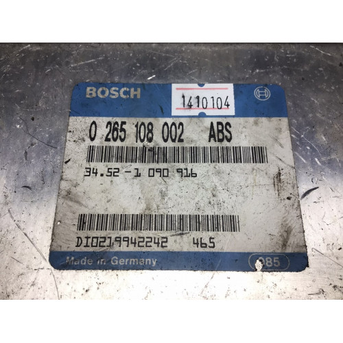 Bmw E34 ABS Kontrol Beyni 0265108002 34.52-1090916