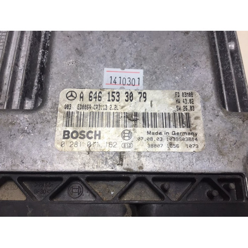 Mercedes W203 C200 CDI Motor Beyni 0281011162 A6461533079