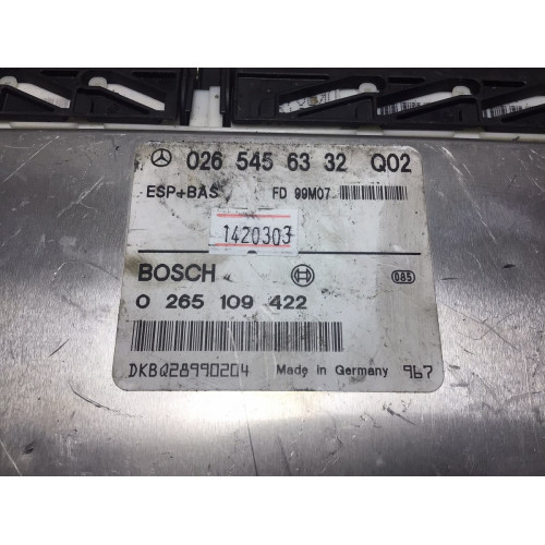 Mercedes W210 Esp Bas Beyni 0265109422 0265456332