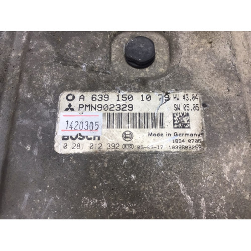 Mitsubishi Colt Dizel Motor Beyni 0281012392 A6391501079 