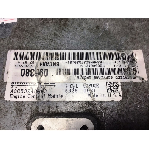 Dodge Caliber 2.0 Motor Beyni P68000127AF A2C53240963 095380