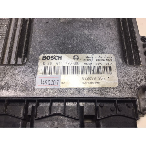 Renault Kango Scenic 1.9 DCI Motor Beyni 0281011776 8200391966 8200386508
