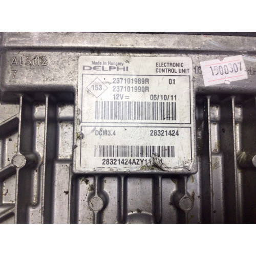 Renault Clio 3 Kangoo 3 1.5 DCI Motor Beyni 28321424 237101989R 237101990R DCM3.4