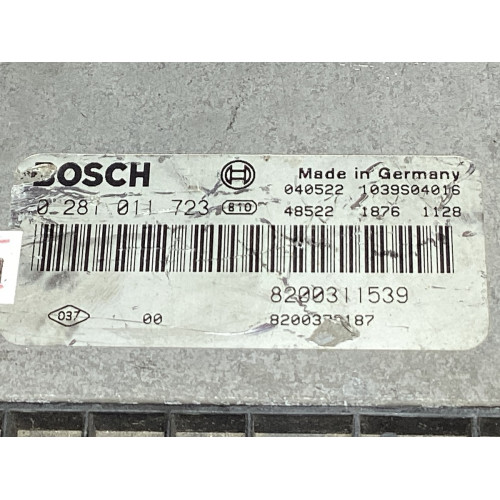 Renault Laguna 1.9 DCI Motor Beyni 0281011723 8200311539 8200376187
