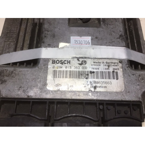 Renault Master 2.5 DCI Motor Beyni 0281013363 8200635663 8200695639