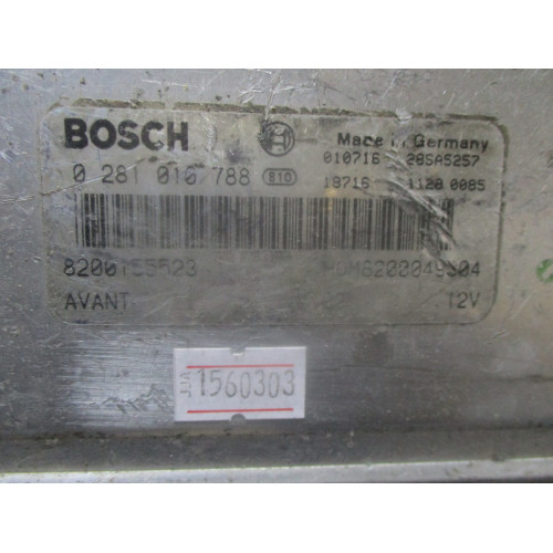 Renault Clio Motor Beyni 0281010788 8200155523 8200049304
