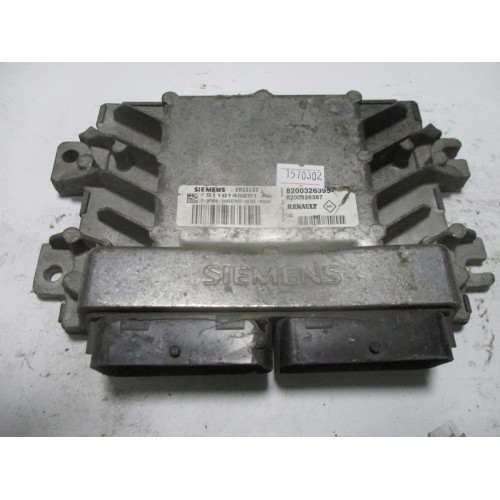 Renault Clio 1.2 Motor Beyni S110140201A 8200326395 8200326387 EMS3132