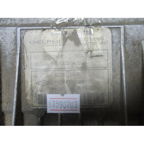 Renault Clio Motor Beyni 8200212345 8200188917 DDCR 80943C