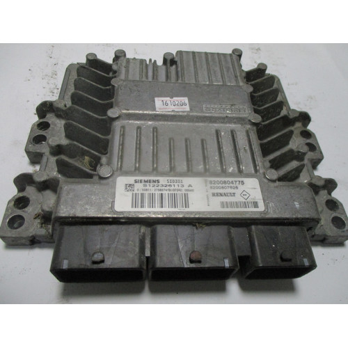 Renault Megane 1.5 DCI Motor Beyni S122326113A 8200804775 8200807626 SID301
