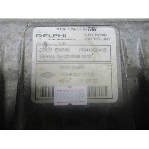 Renault Motor Beyni 8200123485 HOM8200129109 DDCR80958C