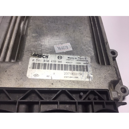Dacia Dokker 1.5 Dizel DCI Motor Beyni 1237102213R 237104128R 0281030439