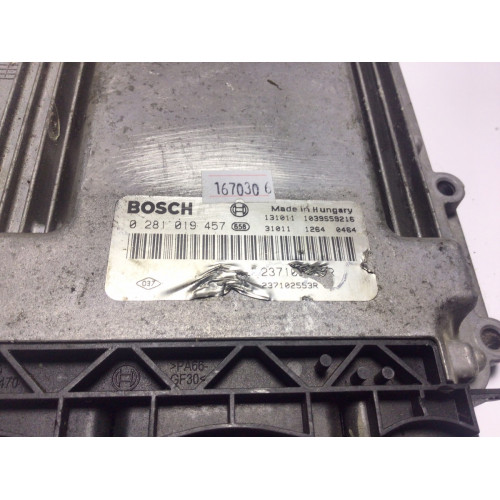 Dacia Sandero Motor Beyni 0281019457 237102213R 237102553R