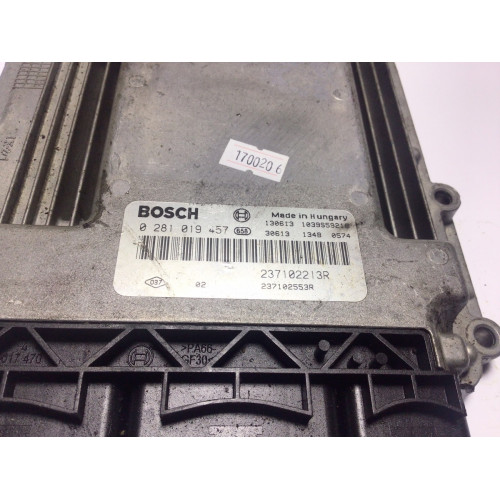 Dacia Sandero Motor Beyni 0281019457 237102213R 237102553R