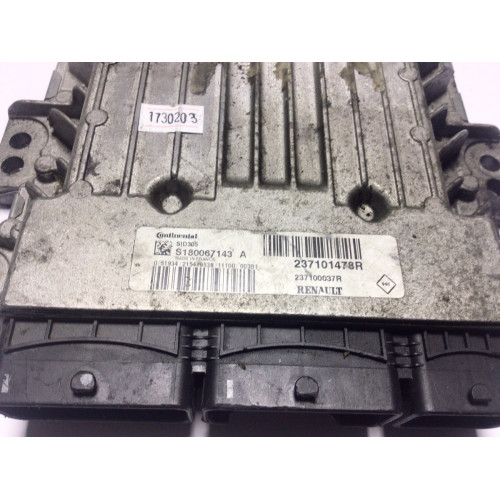 Renaut Fluance Motor Beyni 237101478R S180067143A 237100037R SID305