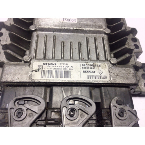 Renault Megane 1.5 DCI Motor Beyni S122326109A 8200565863 8200592611 SID301