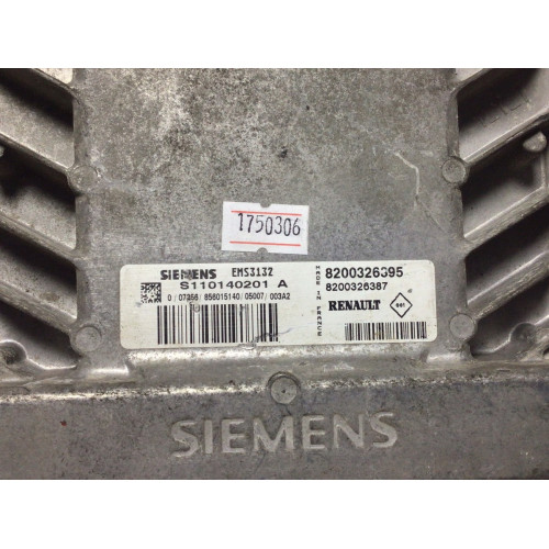 Renault Clio 1.2 Motor Beyni S110140201A 8200326395 8200326387 EMS3132