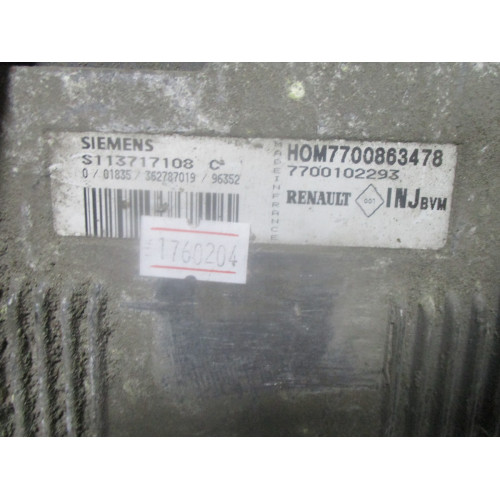 Renault Laguna 1.8 Motor Beyni S113717108C HOM7700863478 7700102293