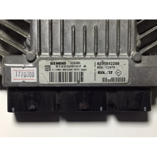 Renault Megane Scenic 1.5 DCI Motor Beyni S122326107A 8200542288 8200495479 SID301