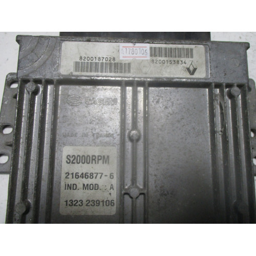 Renault Laguna Motor Beyni 8200187028 21646877-6 1323239106