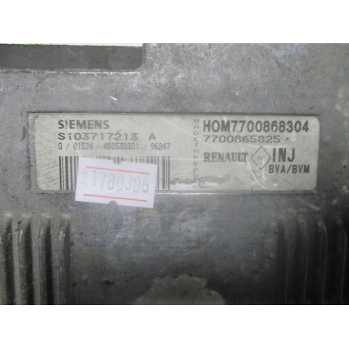 Renault Scenic Motor Beyni S103717213A 7700868304 7700865825