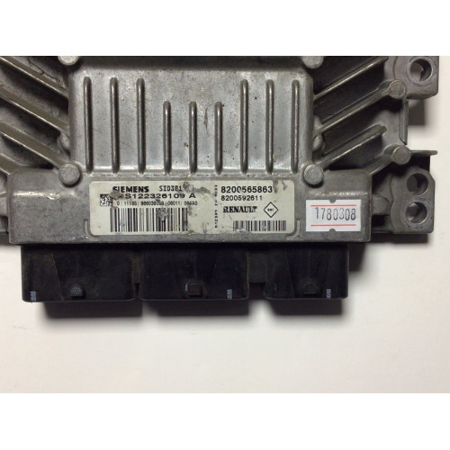 Renault Megane 1.5 DCI Motor Beyni S122326109A 8200565863 8200592611 SID301