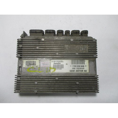 Renault Clio 1.2 Motor Beyni S101200026A 7700850840 HOM7700850076