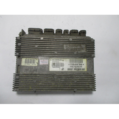 Renault Clio 1.2 Motor Beyni S101200026A 7700850840 HOM7700850076