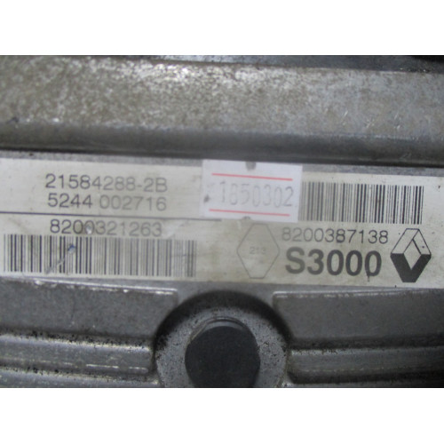 Renault Megane Scenic 1.6 Motor Beyni 21584288-2B 8200321263 8200387138