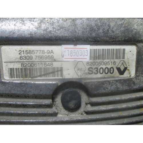 Renault Megane Motor Beyni 21585778-9A 8200611648 8200509516 6309 756959