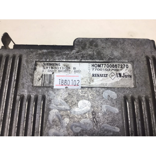 Renault Clio 1.6 Motor Beyni S115301102B 7700867270 7700103798