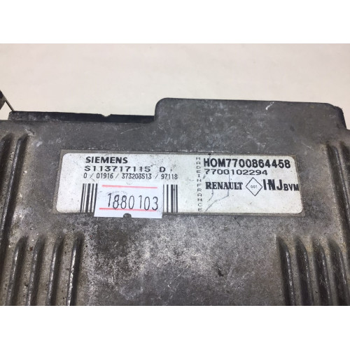 Renault Laguna 1.8 Motor Beyni S113717115D HOM7700864458 7700102294