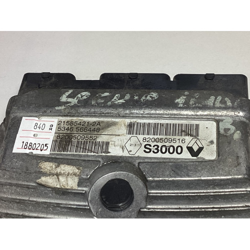 Renault Megane 2 1.6 Motor Beyni 21585421-2A 8200509552 8200509516 S3000