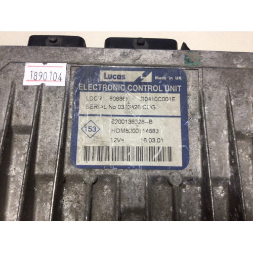 Renault Clio 1.5 Motor Beyni 8200136328-B 8200114683 LDCR