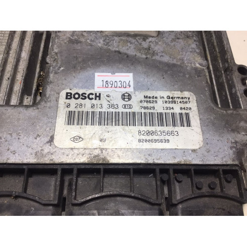 Renault Master 2.5 DCI Motor Beyni 0281013363 8200635663 8200695639