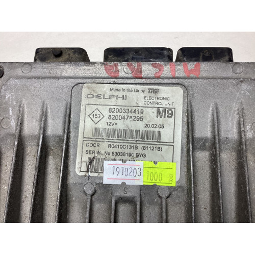 Renault Megane 1.5 Motor Beyni 8200334419 8200478295 R0410C131B DDCR