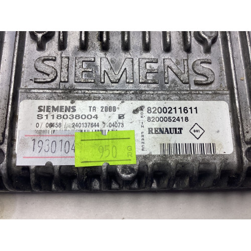 Renault Laguna 2 1.4 Şanzıman Beyni S118038004B 8200211611 TA2000 8200052418