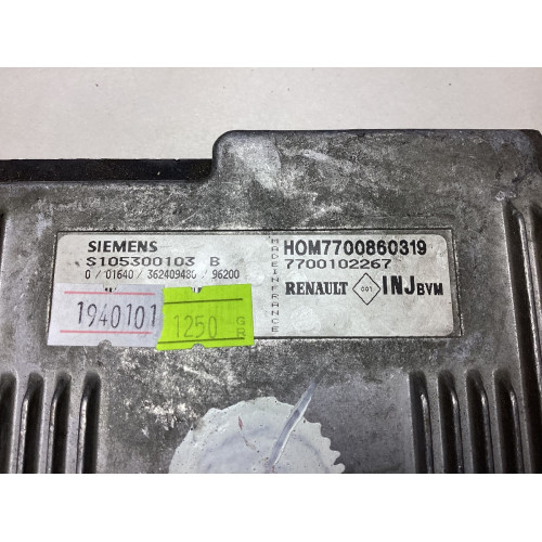 Renault Megane 1.6 Motor Beyni S105300103B HOM7700860319 7700102267