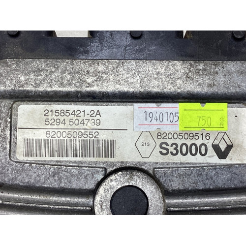 Renault Megane 2 1.6 Motor Beyni 21585421-2A 8200509552 8200509516 S3000